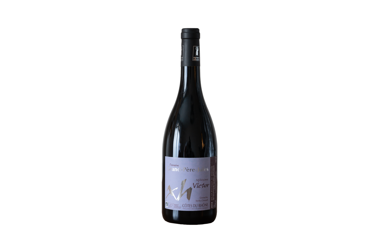Victor | Vin rouge bio Côtes du Rhône (2018)
