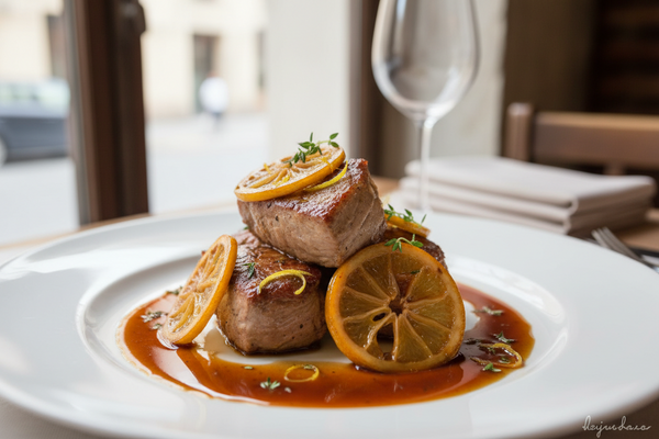 Accord Met-Vin #1 - Fondant de veau au basilic et citron confit