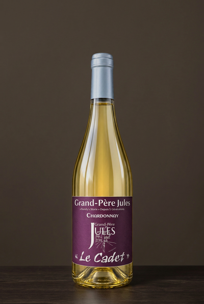 Le Cadet | Vin blanc 100% Chardonnay IGP Méditerranée