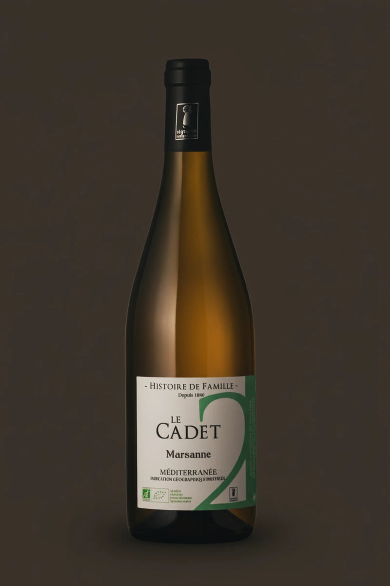 Le Cadet | Vin blanc bio IGP Méditerranée | Cuvée d'exception 2022 🌟
