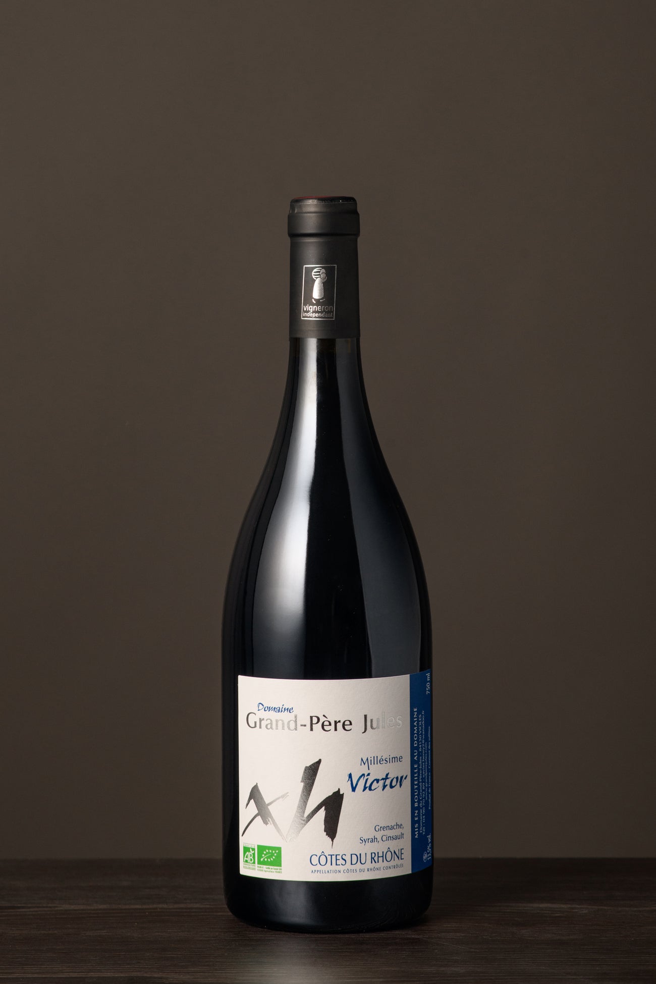 Victor | Vin rouge bio Côtes du Rhône (2022)